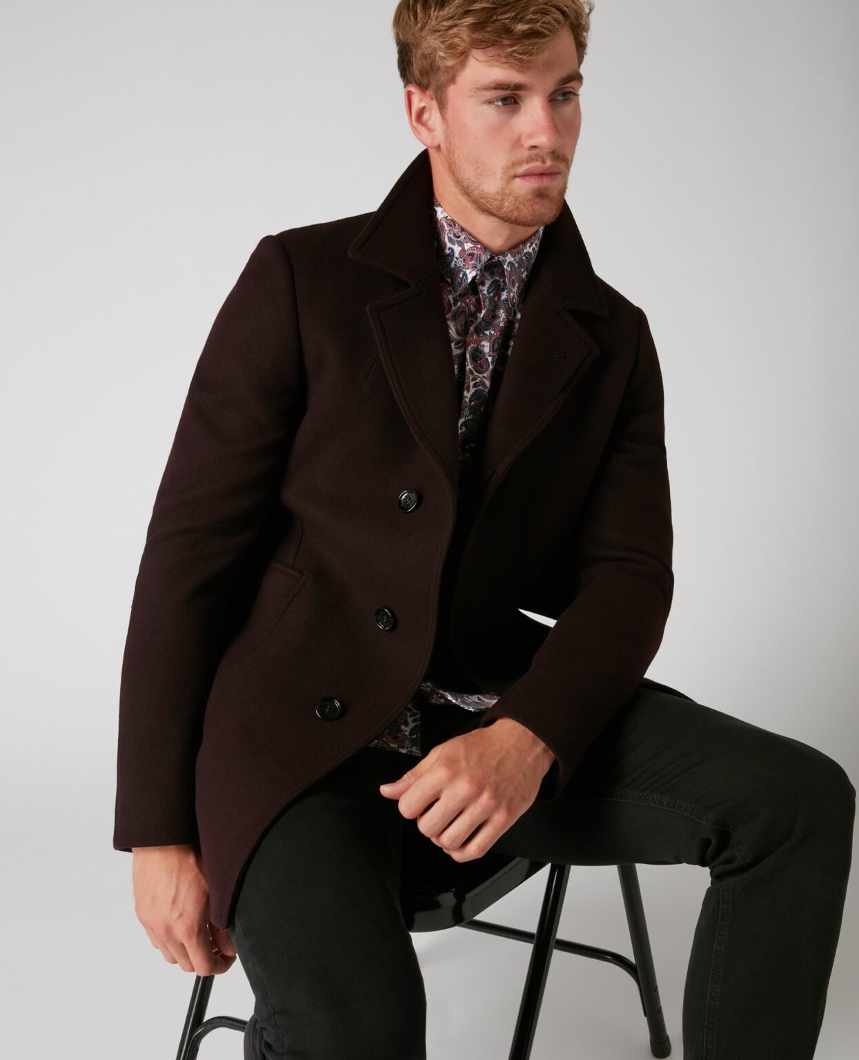 REMUS UOMO TAPERED OVERCOAT LOHMAN 90077/68 (220) – Noels Menswear